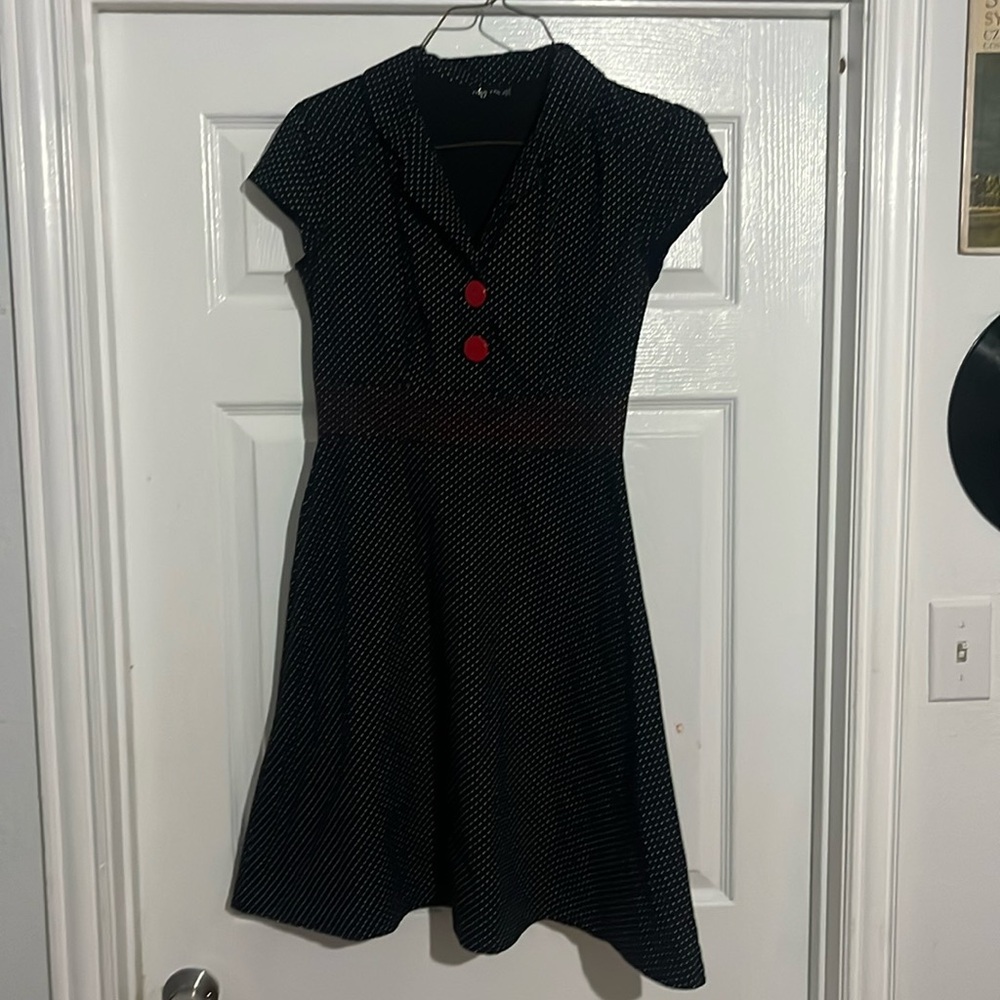 Cute vintage pin up girl dress